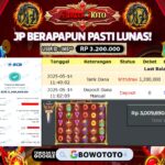 🎯 MAXWIN!! MENANG BESAR DI PERMAINAN GATES OFF OLYMPUS!!! BOWOTOTO BAYAR LUNAS RP 3.200.000!! 💸