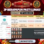🎯 MAXWIN!! MENANG BESAR DI PERMAINAN JOKER JEWEL DICE!!! BOWOTOTO BAYAR LUNAS RP 4.000.000!! 💸
