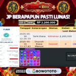 🎯 MAXWIN!! MENANG BESAR DI PERMAINAN SWETT BONANZA !!! BOWOTOTO BAYAR LUNAS RP 2.200.000!! 💸