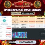 🎯 MAXWIN!! MENANG BESAR DI PERMAINAN JOKER’S JEWELS CHASH!!! BOWOTOTO BAYAR LUNAS RP 4.000.000!! 💸